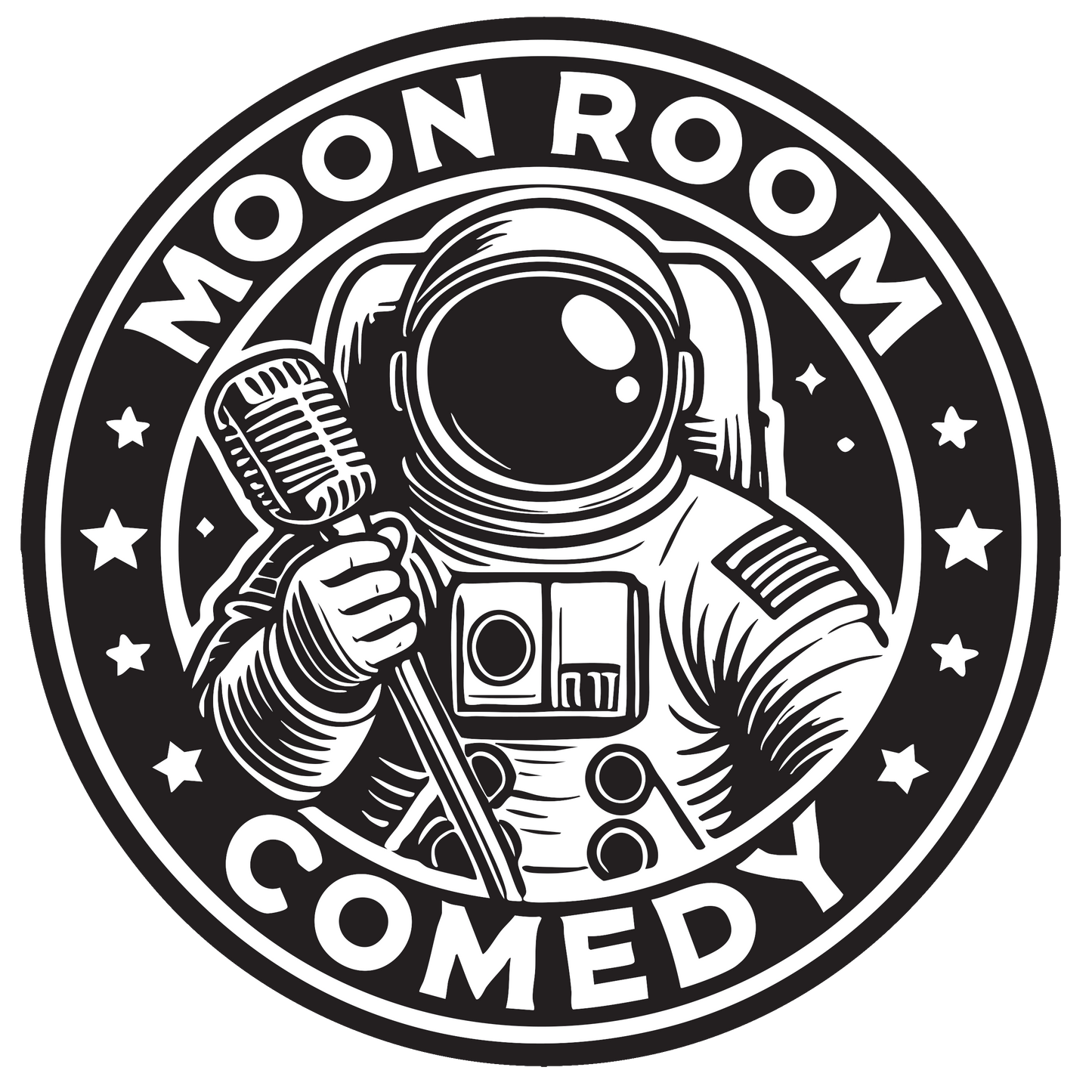 Moon Room Comedy Sticker